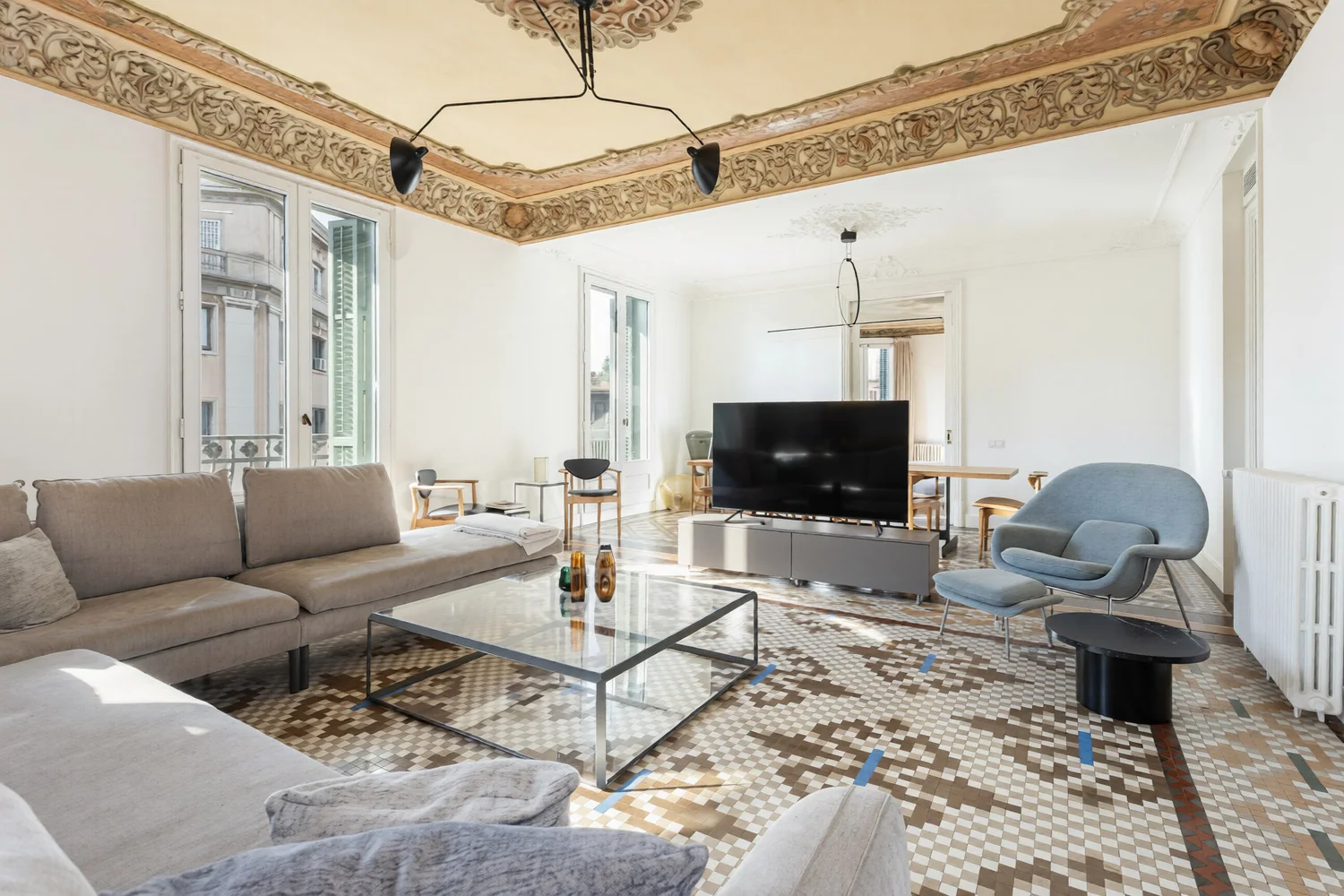 Ático-дуплекс в Casa Burés — модернистский памятник в Eixample — фото 1
