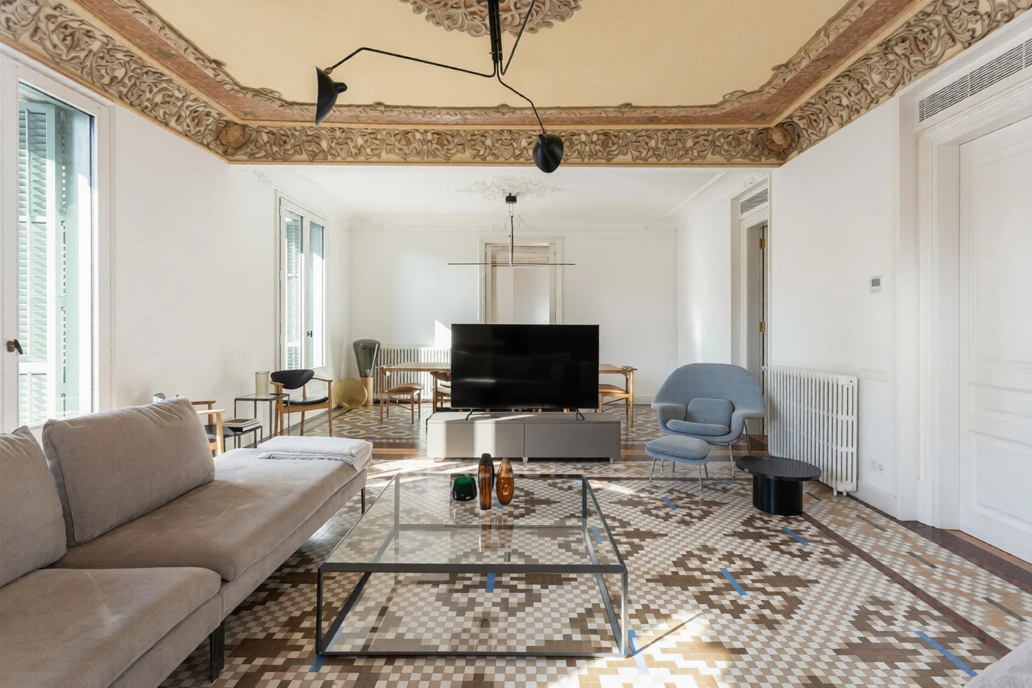 Ático-дуплекс в Casa Burés — модернистский памятник в Eixample — фото 7